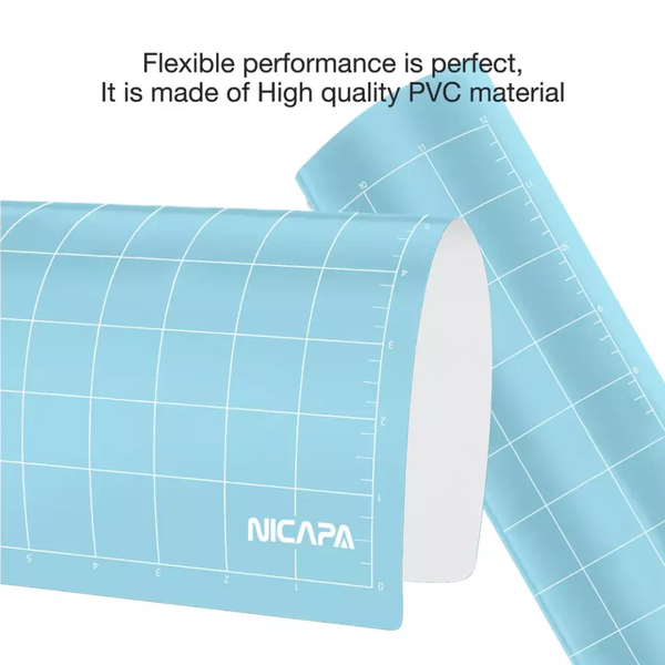 Nicapa LightGrip Cutting Mat for Silhouette Camo (12x12 inch)