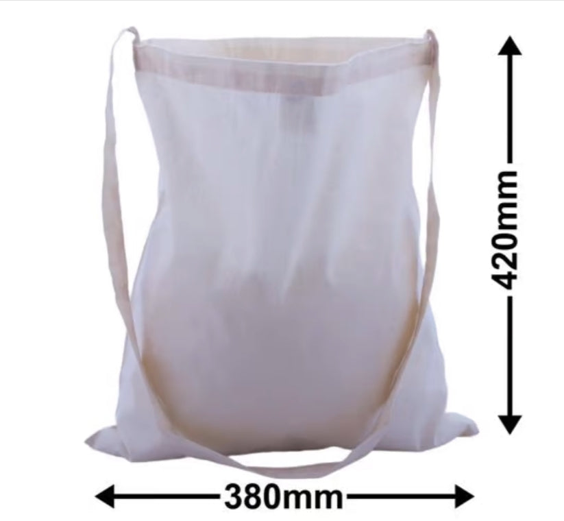 Calico Bags Two Handles 380mm x 420mm